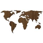 استیکر ژیوار طرح brown world map