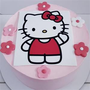 کیک کیتی دخترانه( 2 کیلو)