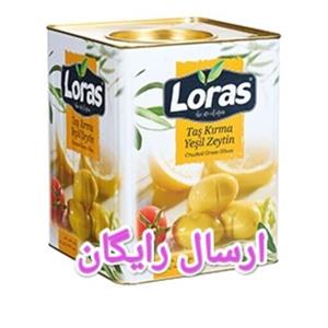 زیتون شکسته لوراس ترکیه سایز درشت (ده کیلویی)