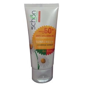 کرم ضد آفتاب شون با رنگ طبیعی مدل Chamomile Extract