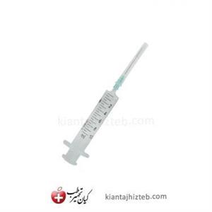 سرنگ سوپا 5 سی سی 2 تکه لوئر اسلیپ سرسوزن 22