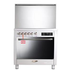 اجاق گاز تاکنو گاز سری کلاسیک جدید مدل sf ww پنج شعله لعاب رنگ: مشکی