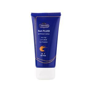 فلوئید ضد آفتاب فاقد چربی SPF 50 لانوکر حجم 50 میلی لیتر