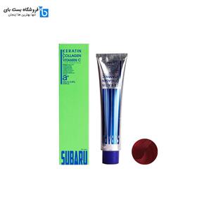 رنگ مو سوبارو شماره 7.66 حجم 120 میلی لیتر رنگ قرمز یاقوتی