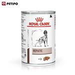 غذای کنسرو سگ هپاتیک رویال کنین (Royal Canin Hepatic In Gel Canned Dog) وزن 420 گرم