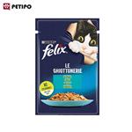 غذای پوچ گربه با طعم ماهی تن فلیکس (Felix Pouch with tuna in Jelly) وزن 85 گرم
