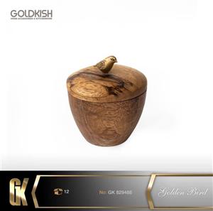 قندان چوبی گلد کیش مدل گنجشک کد GK829488