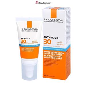 کرم ضد آفتاب و آبرسان بی رنگ پوست خشک و حساس لاروش پوزای La Roche Posay Anthelios SPF30 Crème Hydratante