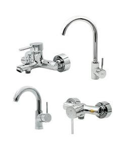 ست چهار تکه شیرآلات شادان مدل آلیس