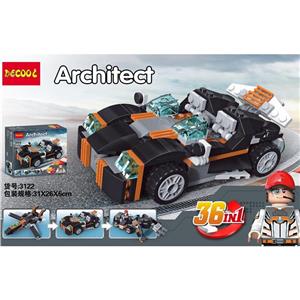 لگو دکول ماشین 36 حالته 256 قطعه Bela 10775 London Lego