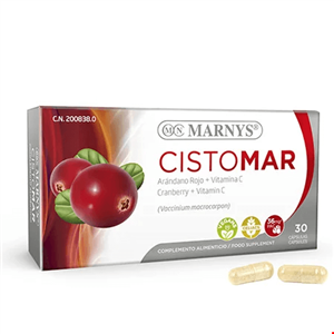 کپسول مکمل غذایی کرن بری بهبود دهنده دستگاه ادراری مارنیس اسپانیا MARNYS Cistomar Capsules MN701A 