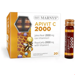 مکمل غذایی آشامیدنی ژل رویال ویتامین C انرژی بخش و بهبود متابولیسم مارنیس اسپانیا MARNYS Apivit C 2000 mg MNV127