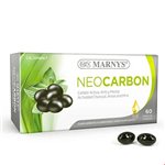 کپسول مکمل غذایی ذغال نعنا انیسون بهبود دهنده سیستم گوارش مارنیس اسپانیا MARNYS Neocarbon MN442