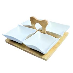 اردو خوری و رولت خوری  اردوخوری 4 تایی مربع ریور کد 2722A 