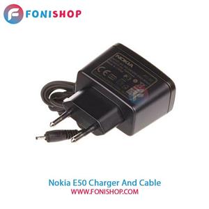 کابل و شارژر اصلی نوکیا Nokia E50