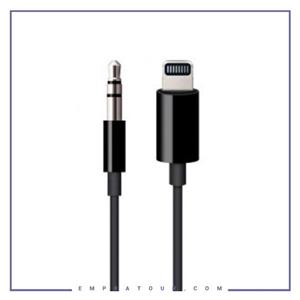 کابل تبدیل لایتنینگ به AUX طول 1 متر کوتتسی Coteetci Lightning To 3.5 Audio Cable CS8855 