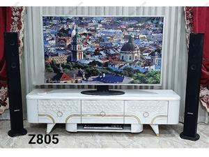 میز تلویزیون سفید mdf لاکچری مدل z805