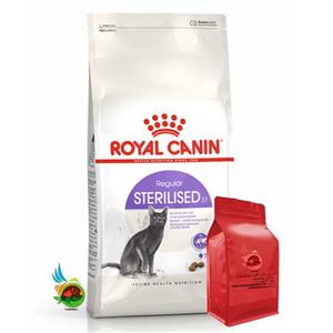 غذای خشک گربه بالغ عقیم رویال کنین Royal canin sterilised وزن ۱ کیلوگرم ( بسته بندی ملودی مهربانی )