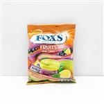 آبنبات پاکتی فاکس FOXS مدل 125gr)Fruits)