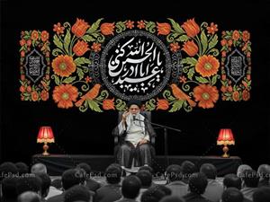 کتیبه شهادت امام حسین(ع) السلام علی اباعبدالله