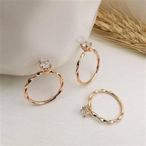 بدلیجات انگشتر حلقه تک نگین مارک ژوپینگ