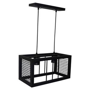 لوستر طرح صنعتی -لوستر قفس -لوستر آشپز خانه -لوستر اتاق خواب -لوستر  دو شعله