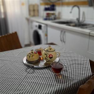 سفره نخی رومیزی مناسب برای نگهداری سبزیجات  نان و...