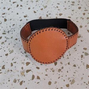 بازوبند جای حرز چرم طبیعی