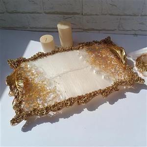 سینی رزین طرح ستاره طلایی