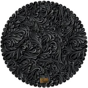 رومیزی مخمل رنس مدل T15-42500 سایز  50x50 سانتی متر