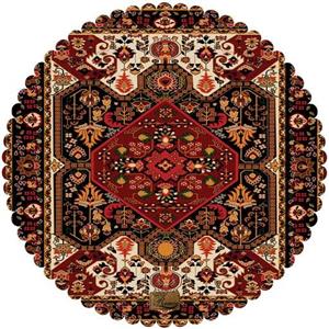 رومیزی مخمل رنس مدل T15-42458 سایز  50x50 سانتی متر