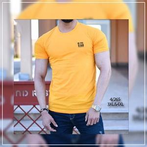 تیشرت مردانه سایز چهارایکس لارج و سه ایکس لارج جنس پنبه یه رو رنگبندی مطابق تصویر ضمانت شستشو