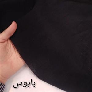 پارچه بابوس کرسپو و کرپ حریر مشکی برای محرم