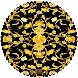 رومیزی مخمل رنس مدل T13-42156 سایز  30x30 سانتی متر