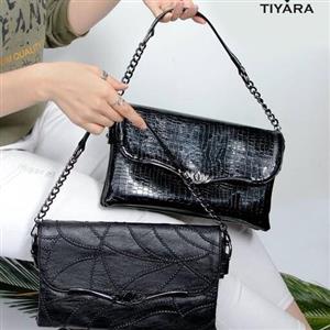 کیف زنانه دستی مدل لیانا ورنی