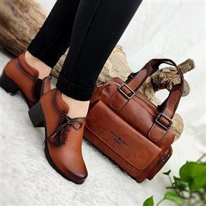 کفش طبی اداری مدل بغل بندی پیک عسلی
