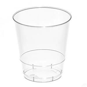 لیوان یکبارمصرف طلقی مارک الماس طب پلاستیک کارتن 500عددی