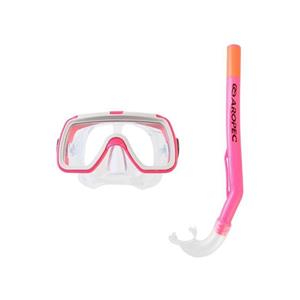 عینک و اسنورکل شنای بچگانه آروپک مدل Swordfish Kid Pink 