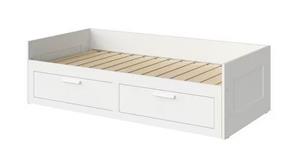 کاناپه تخت خواب دو کشوی ایکیا مدل بریمنس | IKEA BRIMNES Day-bed frame with 2 drawers | تحویل سه هفته کاری