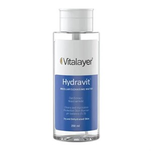 محلول پاک کننده آرایش ویتالیر مدل Hydravit حجم 250 میلی لیتر