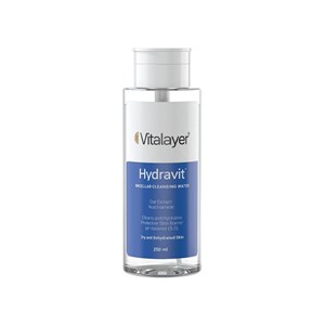 محلول پاک کننده آرایش ویتالیر مدل Hydravit حجم 250 میلی لیتر