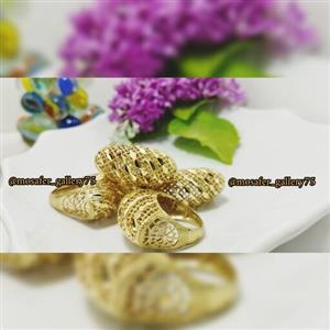 انگشتر طلاروس درشت زنانه