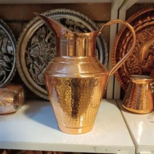 پارچ مس طرح سنتی سایز بزرگ نانو