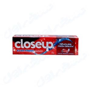 خمیر دندان اکتیو ژل قرمز کلوز آپ 125 گرم Close Up Ever Fresh Red Hot Toothpaste 125ml