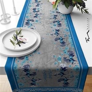 رانر طرح شعر مولانا شهسوار اسب شادیها شوید 1 - 40 در 140 - جنس دو رو مخمل پورش