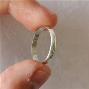 حلقه رینگی ظریف نقره. دستساز. نقره 925. قابل سفارش با سایز مورد نظر شما.