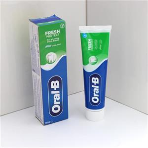خمیر دندان (Oral-B)اصل آلمان نفسی تازه و ماندگار با رایحه فوق العاده نعنا