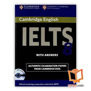 کتاب زبان   Cambridge IELTS 8