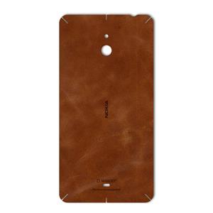برچسب تزئینی ماهوت مدل Buffalo Leather مناسب برای گوشی Nokia Lumia 1320 MAHOOT Buffalo Leather Special Sticker for Nokia Lumia 1320