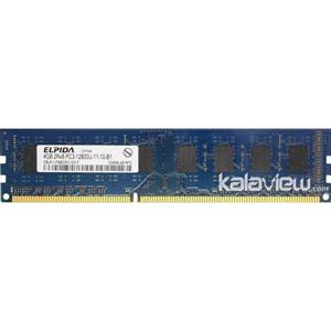 رم کامپیوتر الپیدا 4GB مدل DDR3 باس 1600MHZ-12800 چین EBJ41UF8BDW0-GN-F 1236 تایمینگ CL11 